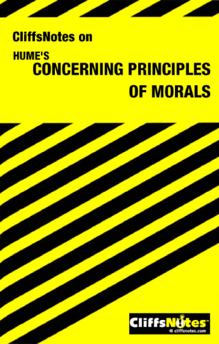 CliffsNotes on Hume's Concerning Principles of Morals