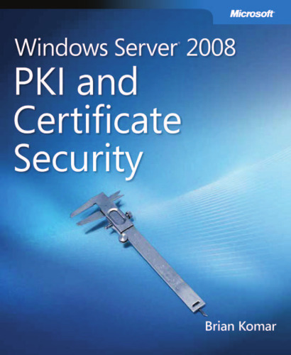 Windows Server 2008 PKI and Certificate Security (PRO-Other)