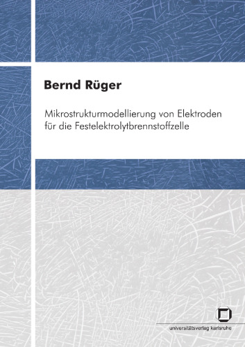 Mikrostrukturmodellierung von Elektroden fur die Festelektrolytbrennstoffzelle