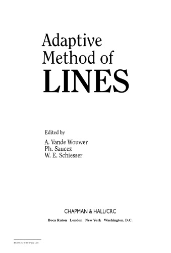 Adaptive Method of Lines