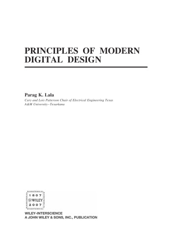 Principles of Modern Digital Design