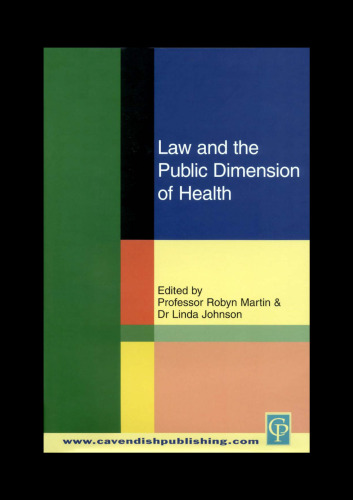 Law and the Public Dimension of Health