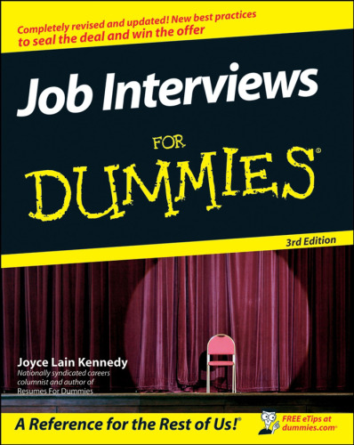 Job Interviews For Dummies, 3rd edition (For Dummies (Career Education))