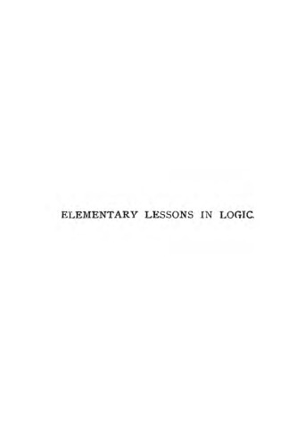 Elementary Lessons in Logic