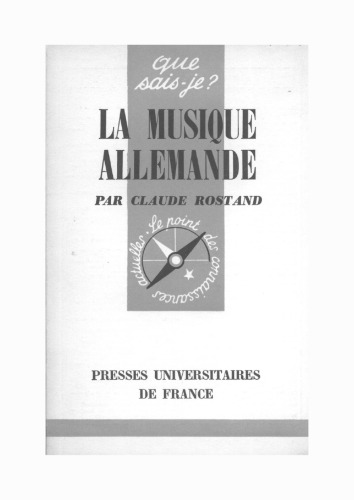 La musique Allemande