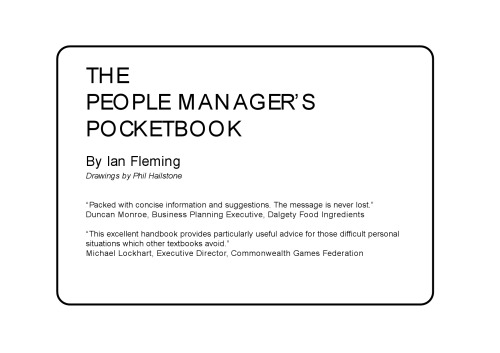 People Manager's (Management Pocketbooks)