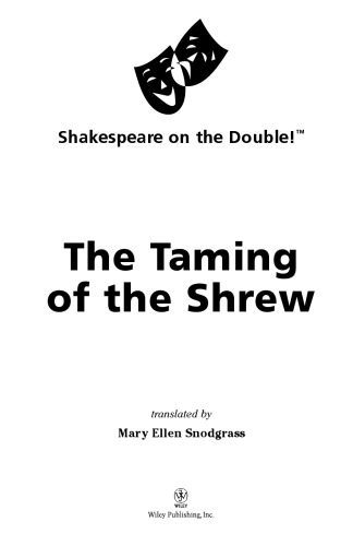 Shakespeare on the Double! The Taming of the Shrew (Shakespeare on the Double!)