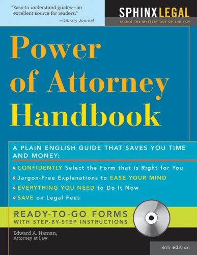 Power of Attorney Handbook, 6th Edition