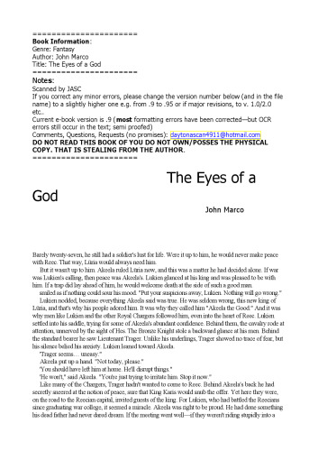 The Eyes of God (Daw Books Collectors, No. 1208)