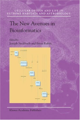 The New Avenues in Bioinformatics (Cellular Origin, Life in Extreme Habitats and Astrobiology)