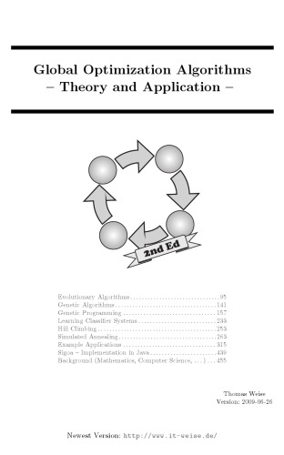 Global Optimization Algorithms: Theory and Application