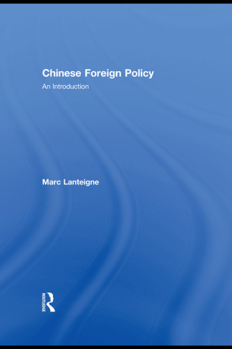 Chinese Foreign Policy: An Introduction