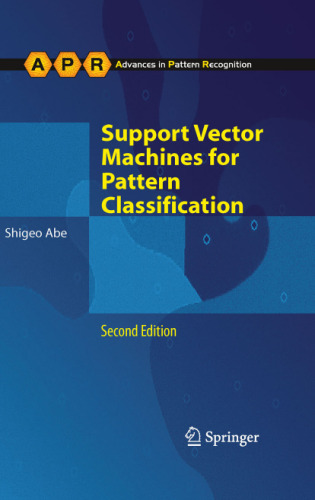 Support Vector Machines for Pattern Classification