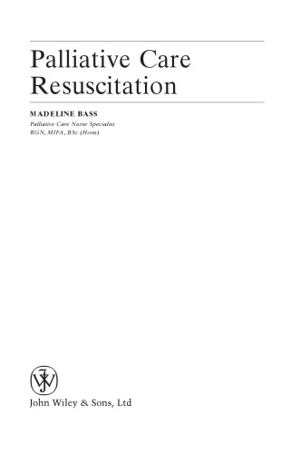 Palliative Care Resuscitation