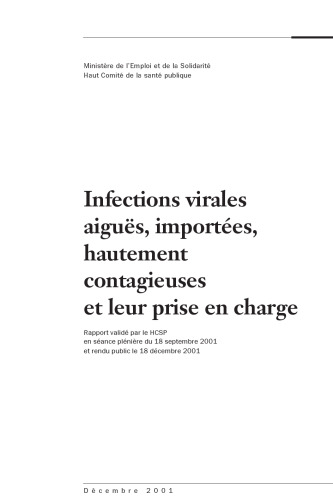 Les maladies infectueuses