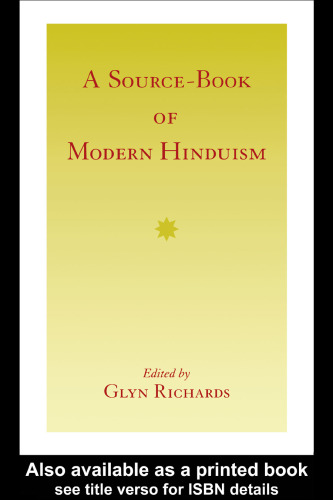 A Source-Book of Modern Hinduism