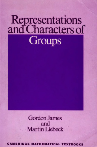 Representatios and characters of groups