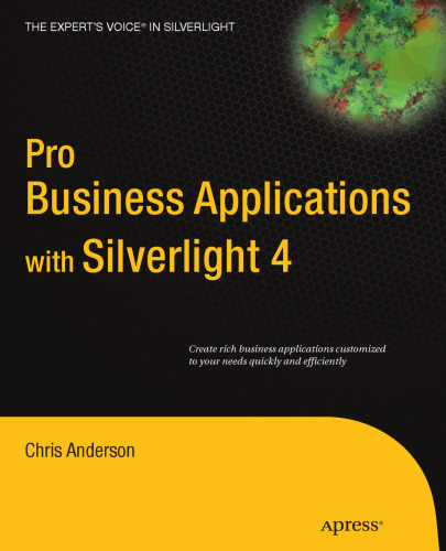 Pro Business Applications with Silverlight 4