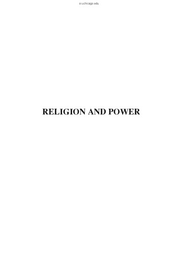 Religion and Power: Divine Kingship in the Ancient World and Beyond