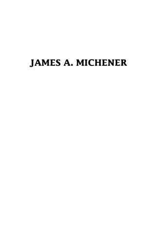 James A. Michener - A Critical Companion (Critical Companions To Popular Contemporary Writers Series)