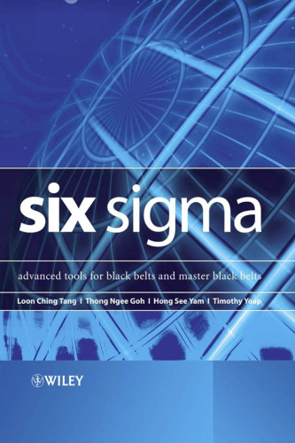 Six Sigma: Advanced Tools for Black Belts and Master Black Belts