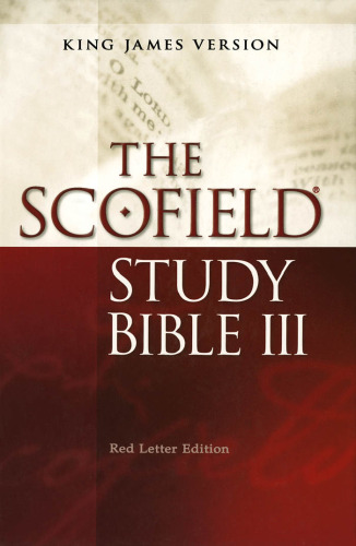 The Scofield® Study Bible III, KJV