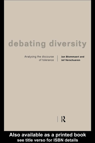 Debating Diversity: Analysing the Discourse of Tolerance