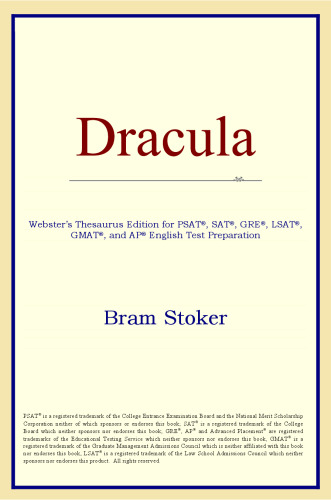 Dracula: Webster's Thesaurus Edition