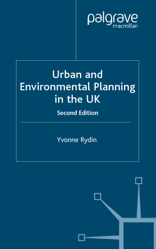 Urban and Environmental Planning in the UK