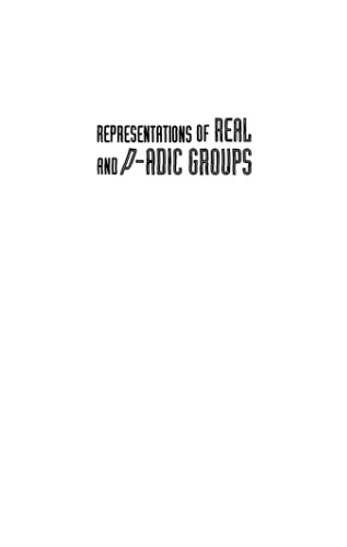 Representations of real and p-adic groups