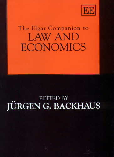 The Elgar Companion to Law and Economics 1999