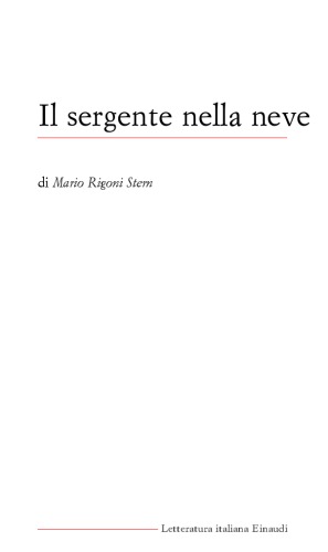 Il sergente nella neve