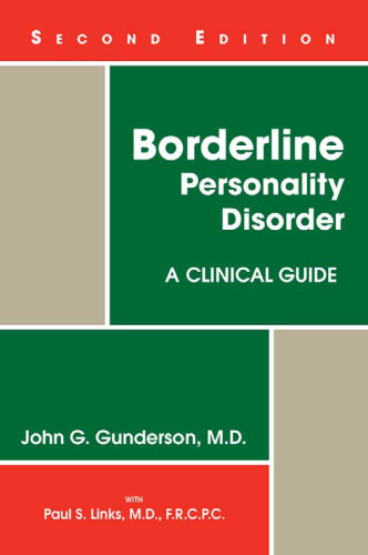 Borderline Personality Disorder: A Clinical Guide