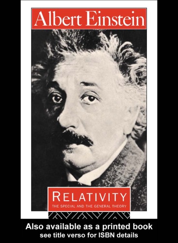 Relativity: The Special and General Theory