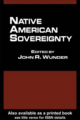 Native American Sovereignty (Native Americans and the Law)