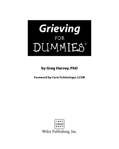 Grieving For Dummies