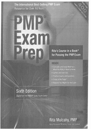 PMP Exam Prep, Sixth Edition: Rita's Course in a Book for Passing the PMP Exam