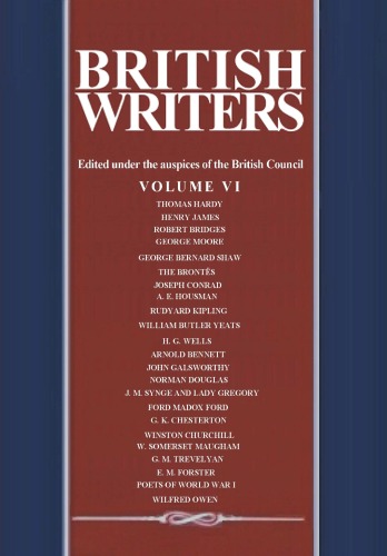 BRITISH WRITERS, Volume 6