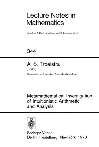 Metamathematical Investigation of Intuitionistic Arithmetic and Analysis