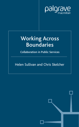 Working Across Boundaries: Collaboration in Public Services