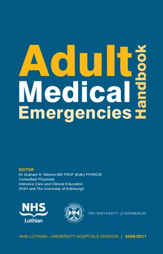 Adult Medical Emergencies Handbook