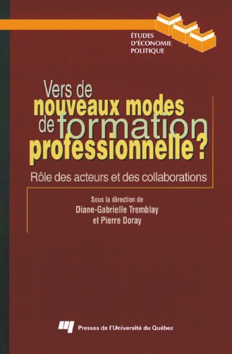 Vers de nouveaux modes de formation professionnelle? role des acteurs et des collaborations