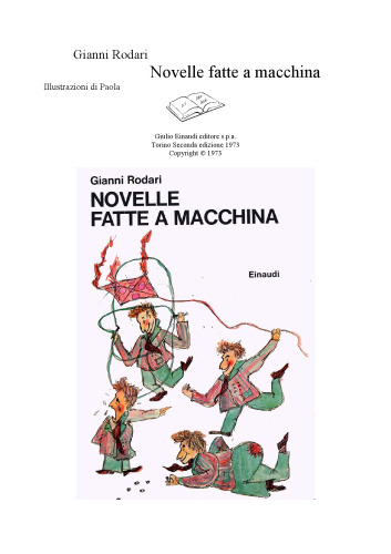 Novelle Fatte a Macchina