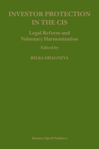 Investor Protection in the CIS (Law in Eastern Europe)