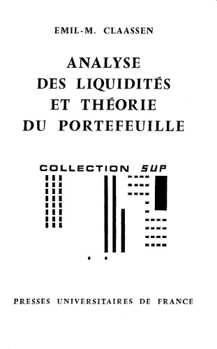 Analyse des liquidites et theorie du portefeuille