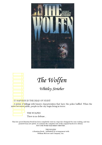 The Wolfen