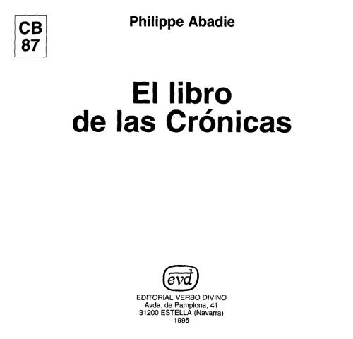 El Libro de las Cronicas