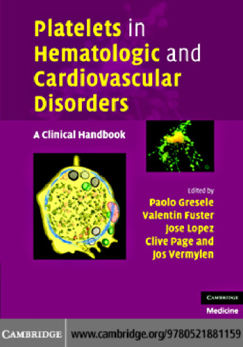 Platelets in Hematologic and Cardiovascular Disorders: A Clinical Handbook