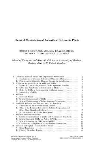 Incorporating Advances in Plant Pathology