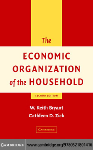 The Economic Organization of the Household